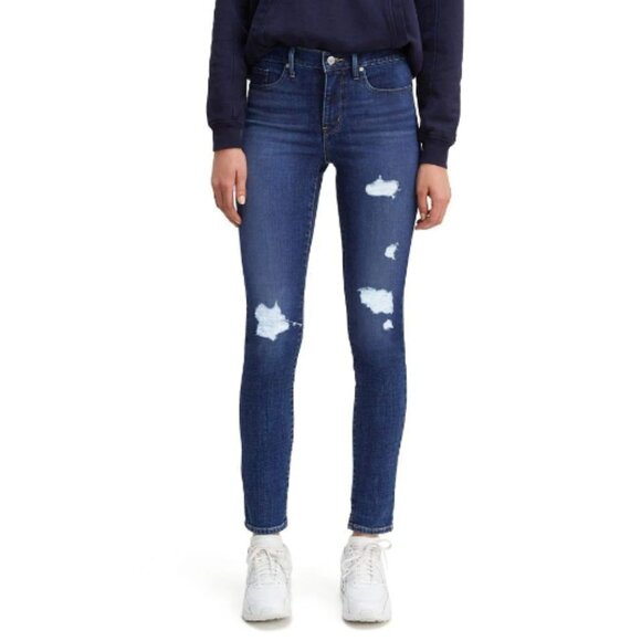 Levi's Women's Mid-Rise Tummy‎ Slimming 311 Shaping Skinny Ankle Jeans (short) - Picture 1 of 8